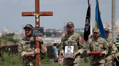 У Тернополі попрощалися із Віталієм Дерехом. ФОТО, ВІДЕО