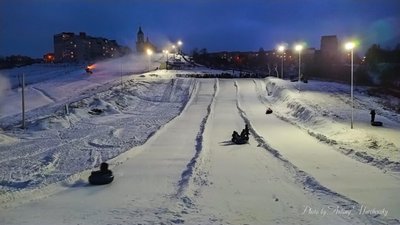 Де і за скільки у Тернополі можна покататися на сноутюбах