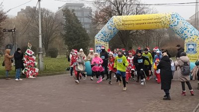 Забіг святих Миколаїв відбувся у Тернополі