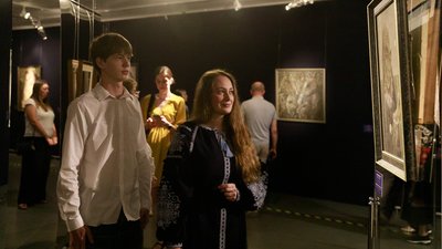 У Києві відкрили велику виставку Івана Марчука, на якій представлені раніше не бачені роботи. ФОТО