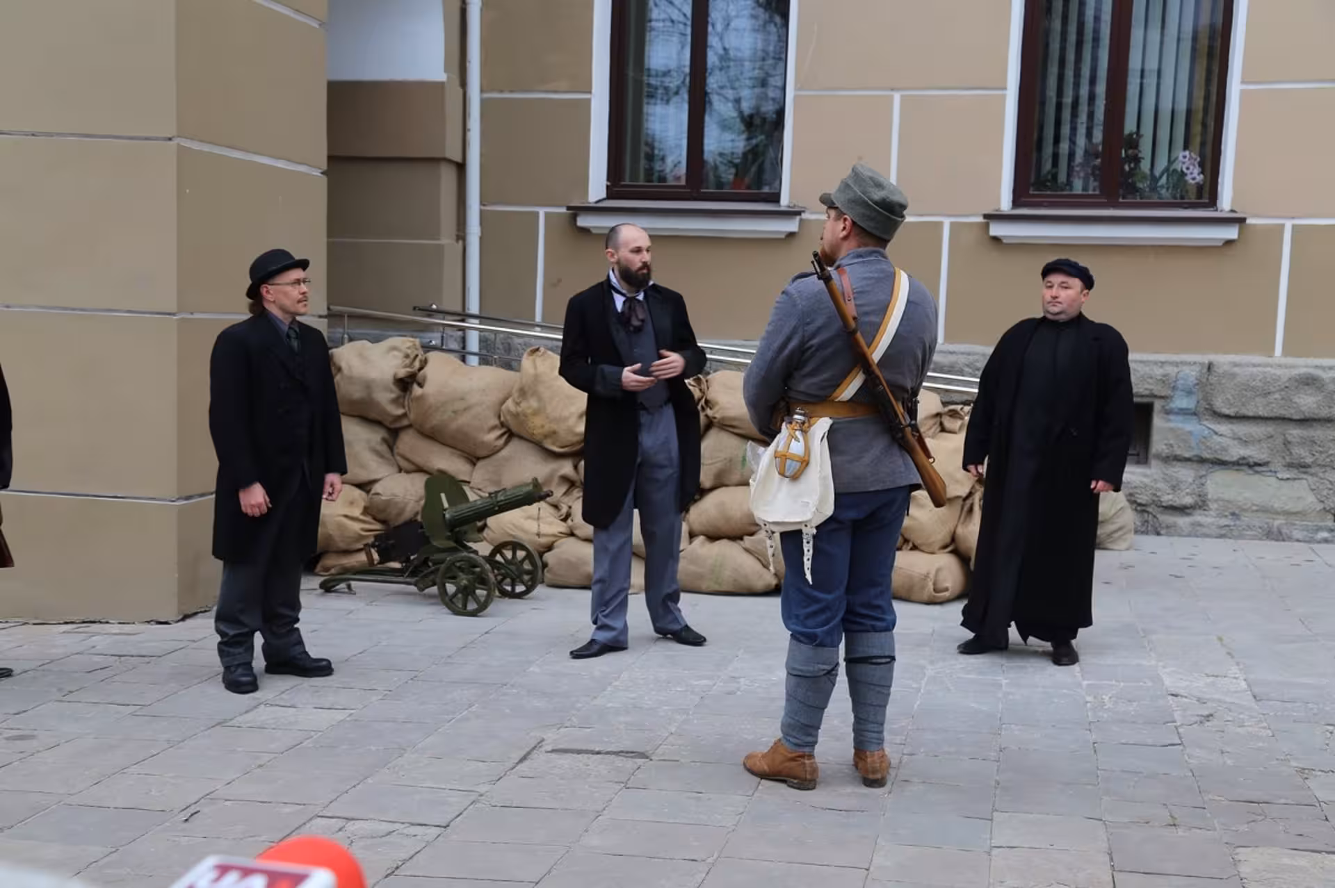 У Тернополі "проголосили" Західноукраїнську Народну Республіку. ФОТО