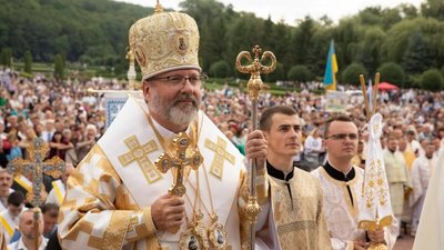 25 тисяч людей взяли участь у Всеукраїнській прощі до Зарваниці. ВІДЕО