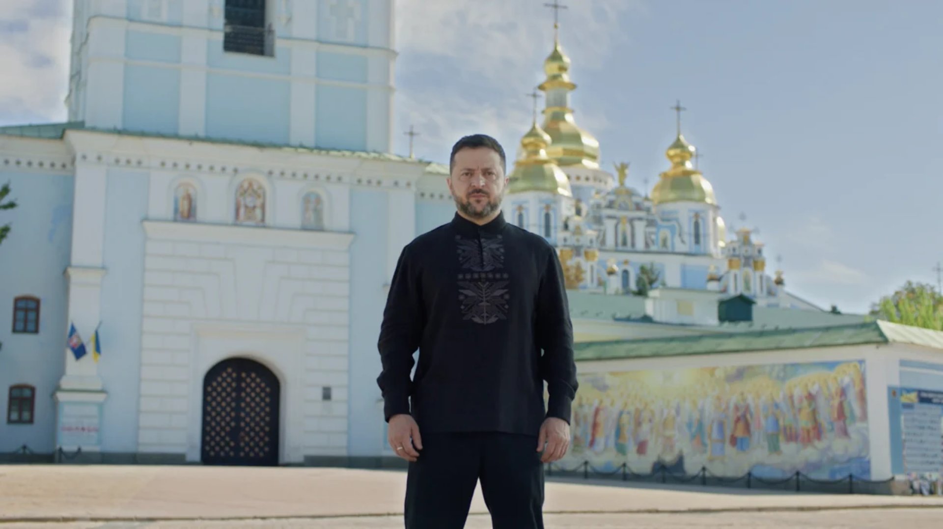 На день Незалежності Президент закликав партнерів для подальшого тиску на росію