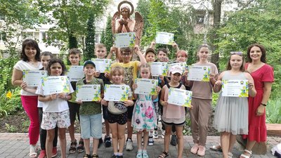 Англомовний табір "Glory to Ukraine" діє у Тернополі. ФОТО