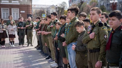 У Тернополі та Бережанах юні пластуни прийняли першу присягу