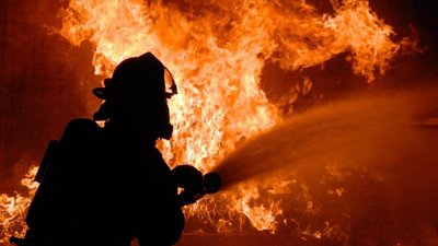 У центрі Тернополя горів житловий будинок