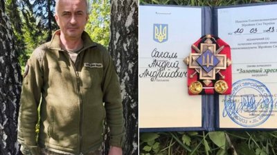 Був поранений, але знов пішов на фронт: ще один житель Тернопільщини отримав "Золотий хрест" від Залужного