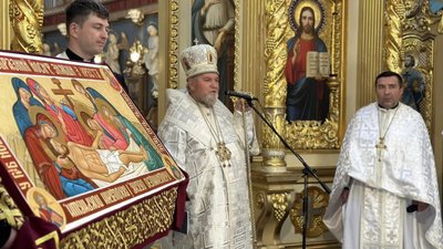 У Катедрі освятили нову Плащаницю. ФОТО, ВІДЕО