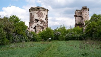Костел і палац біля найвищого рівнинного водоспаду України хочуть реставрувати. ФОТО