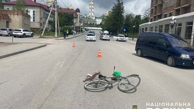 У лікарні помер велосипедист, якого збив молоковоз