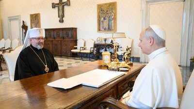 Блаженніший Святослав запросив Папу Лева XIV відвідати Україну