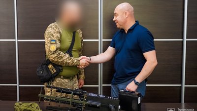 Антидронову рушницю для наших захисників від тернопільських спеціалістів передали на фронт, - Сергій Надал