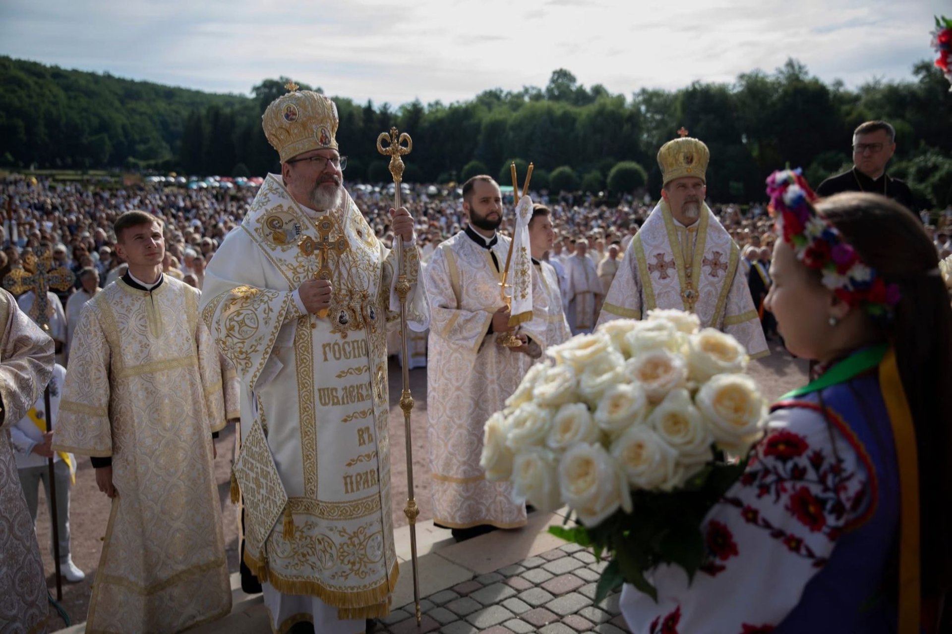 У Зарваниці молилися за перемогу України