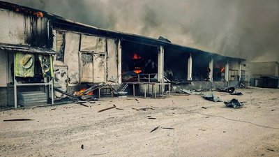 Тернопіль зазнав масованої атаки дронами