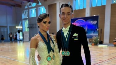 Юний танцюрист з Тернополя з партнеркою стали чемпіонами світу одразу в двох категоріях