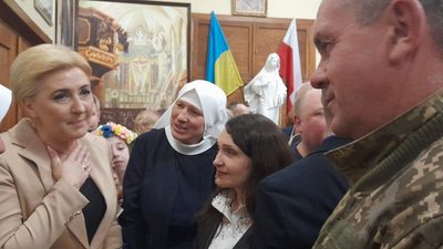 На Тернопільщині побувала дружина Президента Польщі. ФОТО