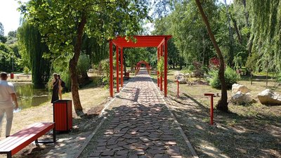 Терапевтичний японський сад облаштували у Тернополі. ФОТО, ВІДЕО