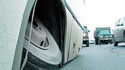 В Тернополі на ходу розвалилася маршрутка  
