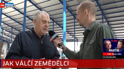 "Навіть у розпал війни він працює": про аграрія Петра Гадза розповів популярний чеський телеканал