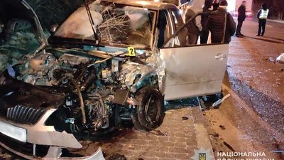 Пенсіонер з Хмельниччини спровокував масштабну автотрощу на Тернопільщині. ФОТО