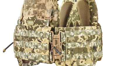 Плитоноска піксель: база спорядження, яка тримає навантаження