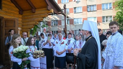 Епіфаній освятив у Тернополі новозбудований храм Вознесіння Господнього. ФОТО