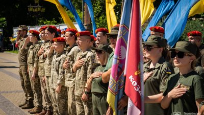 Урочистості з нагоди Дня Конституції відбулися у Тернополі. ФОТО