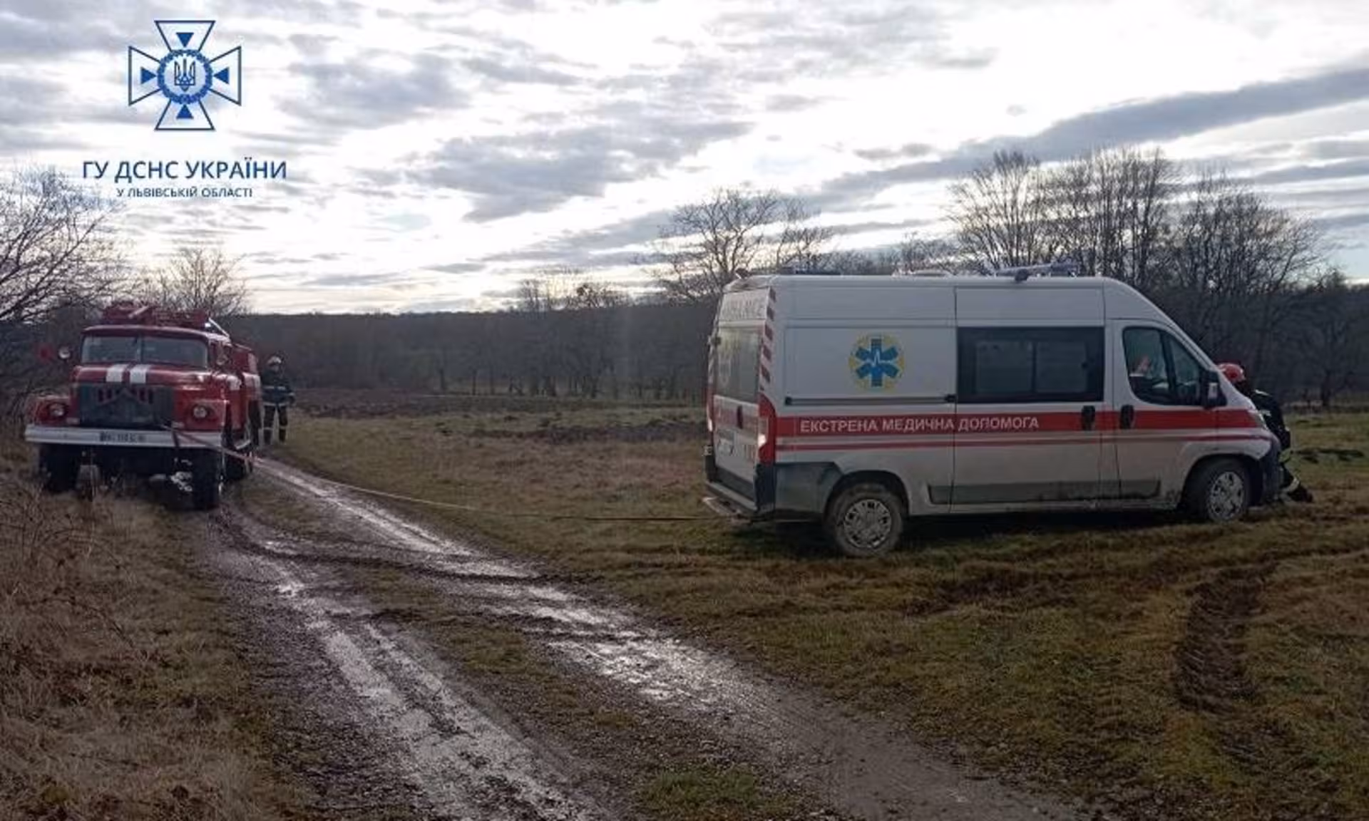 "Швидка" не могла доїхати до хворого через погану дорогу: довелося викликати рятувальників