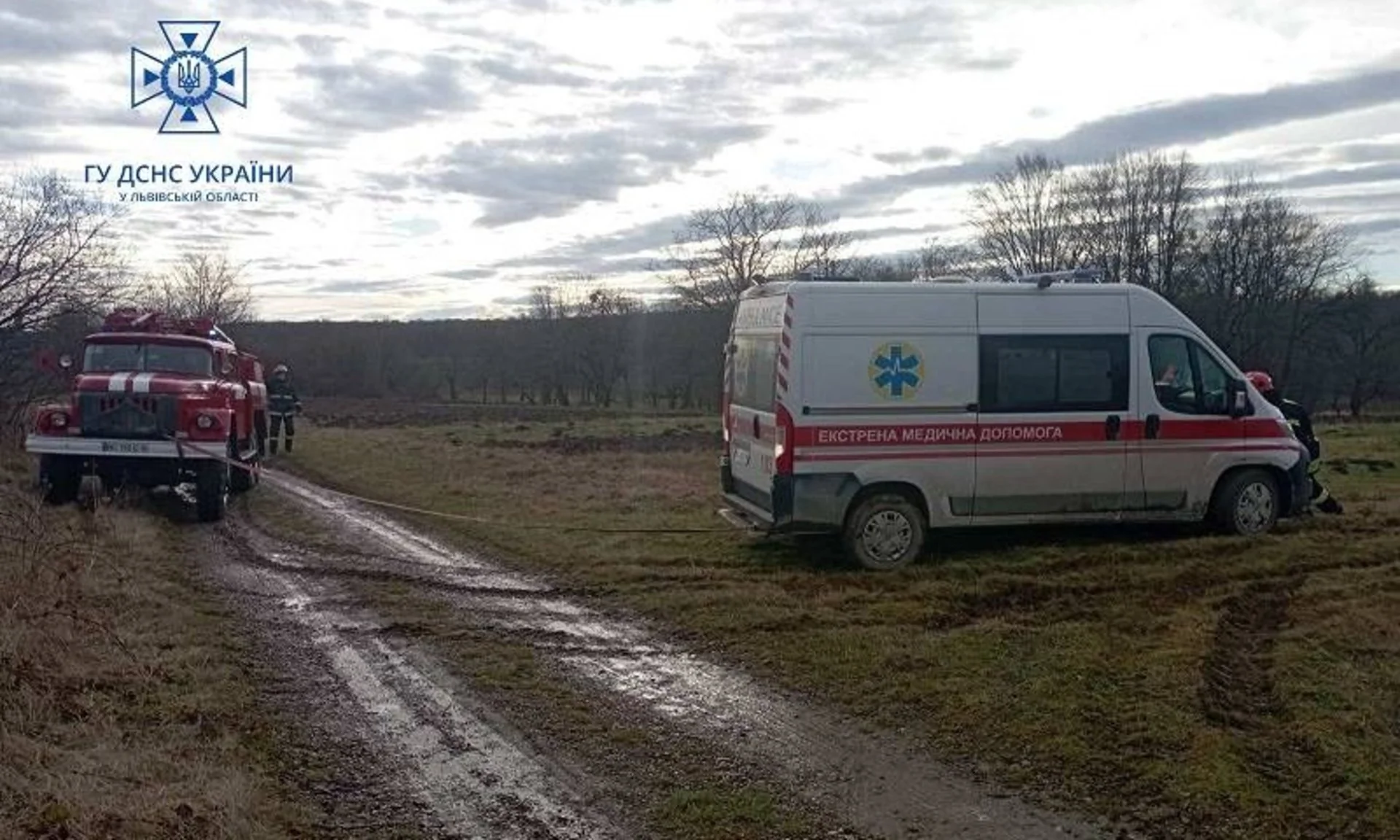 "Швидка" не могла доїхати до хворого через погану дорогу: довелося викликати рятувальників