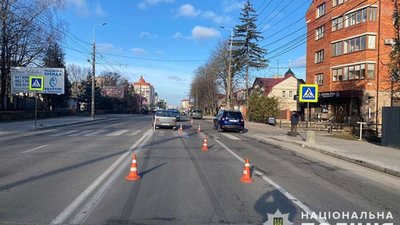 У Тернополі на пішохідному переході водій автомобіля збив дитину