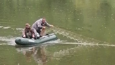 Браконьєрські сітки завдовжки понад сто метрів виявили біля села на Тернопільщині