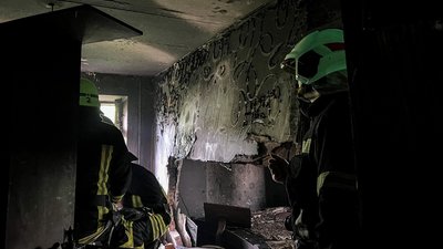 Вибух і пожежа в Тернополі: загинула жінка. ФОТО