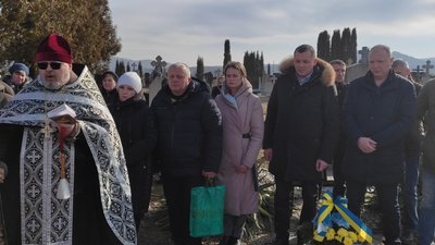 У Тернополі вшанували пам'ять військового журналіста, котрий загинув у боях за Дебальцеве