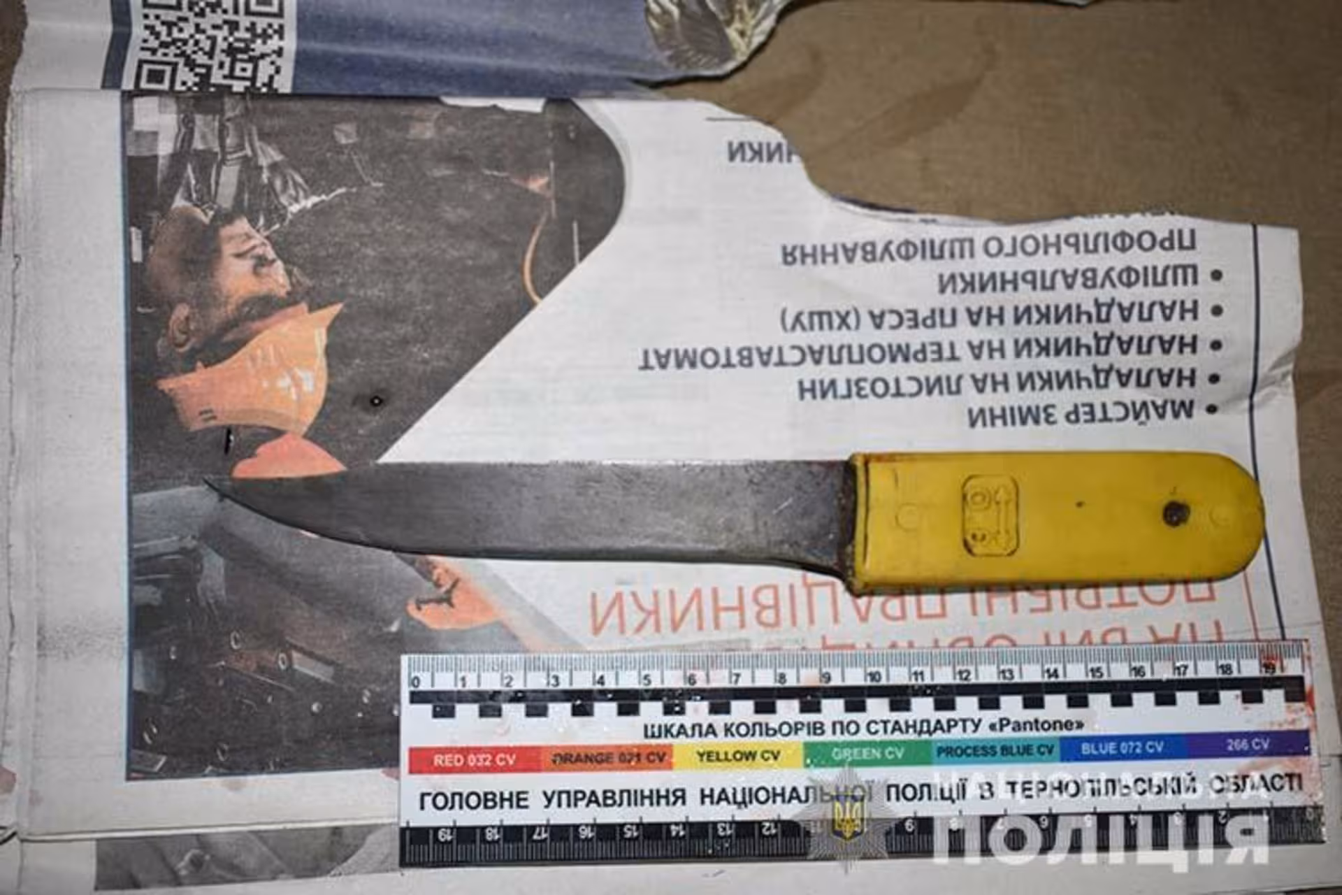 Двічі вдарив ножем у груди: на Тернопільщині чоловік зарізав родича. ФОТО 18+