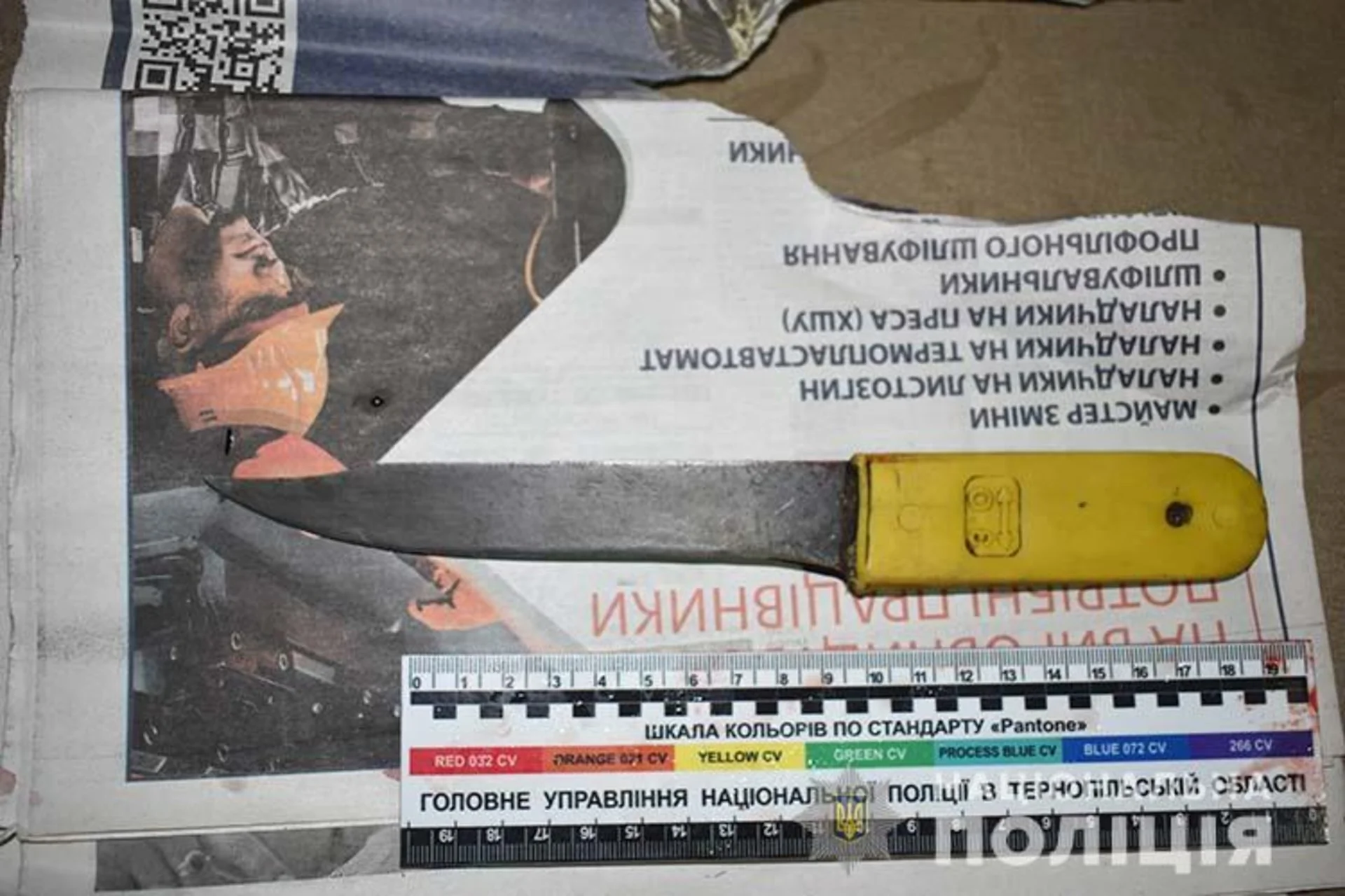 Двічі вдарив ножем у груди: на Тернопільщині чоловік зарізав родича. ФОТО 18+