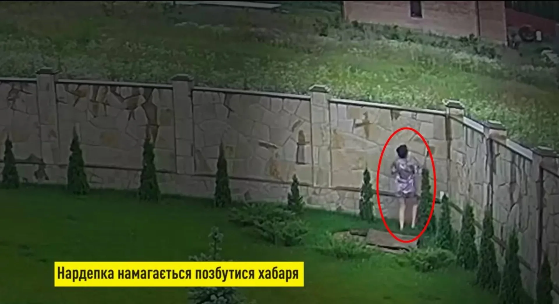 Вищий антикорупційний суд дослідив відео у справі скандальної нардепки Марченко, яка викидала долари через паркан