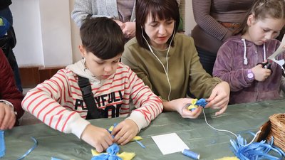 "Янголів Перемоги" створювали діти у Тернополі. ФОТО