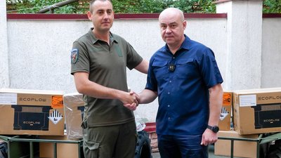 Тернопіль для ЗСУ: два роботизовані комплекси «Тарган 200» для бійців 110-ї окремої механізованої бригади