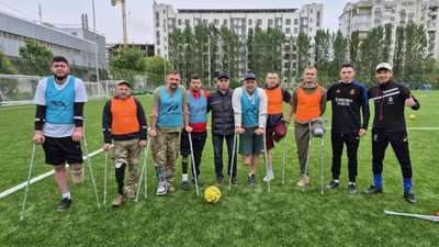 У Тернополі створили ампфутбольну команду з поранених захисників