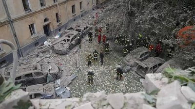 Під час ракетної атаки у Львові були зачинені укриття