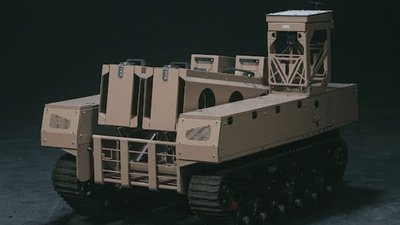 Українські військові за дві ночі створили 400 метрів мінних загороджень за допомогою роботів