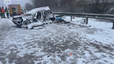 ДТП на засніженому об'їзді Тернополя забрала життя трьох мешканців Львівщини
