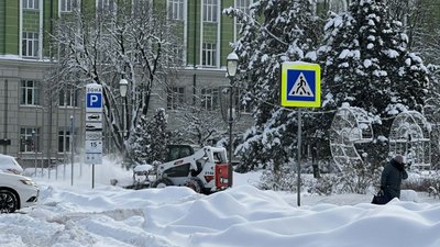 Інформація щодо прибирання вулично-дорожньої мережі Тернополя в умовах тривалих снігопадів