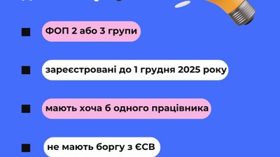Як тернопільські ФОПи можуть отримати 15 тисяч енергодопомоги