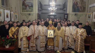 У Тернопільській семінарії молилися до ікони Святого Володимира