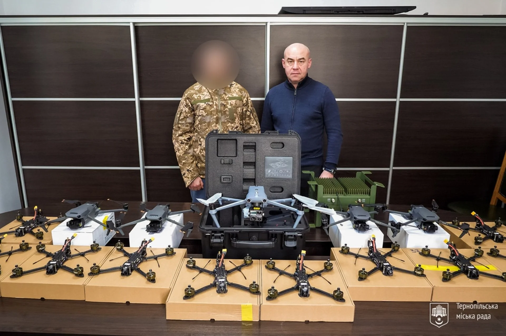 Тернопіль для ЗСУ: FPV-дрони та Mavic 3 надійшли до 108-го гірсько-штурмового батальйону