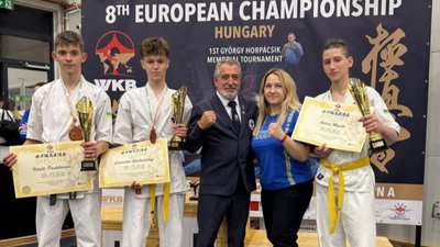 Тернопільські каратисти – призери Чемпіонату Європи