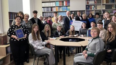 В тернопільській школі з'явився сучасний бібліотечний центр