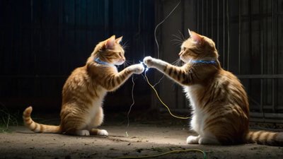 У Тернополі врятували кота, котрий застряг на трансформаторній підстанції