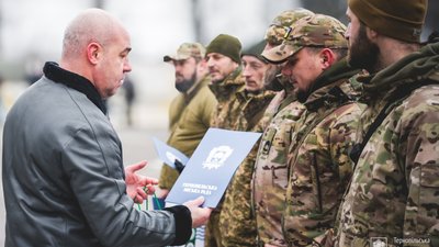 15 нацгвардійців 2-ї Галицької бригади отримали відзнаки від Тернополя: Сергій Надал